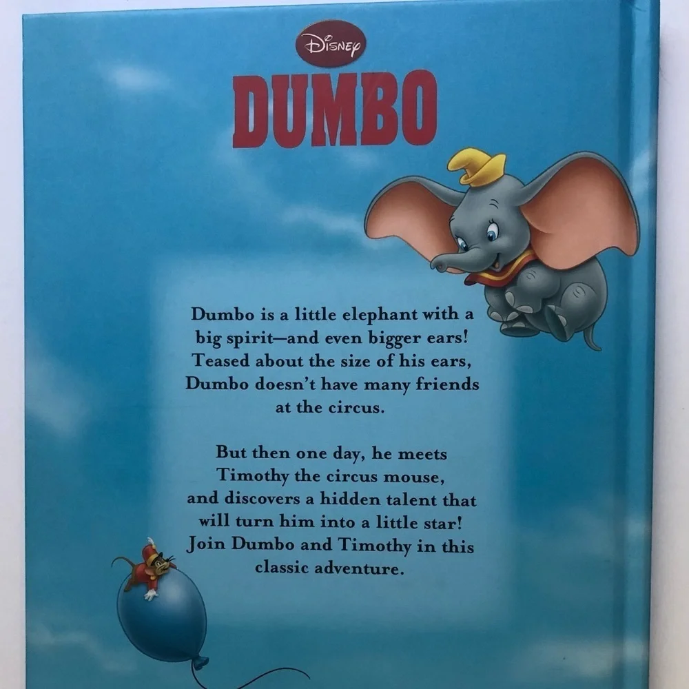 Disney “dumbo” hardback
